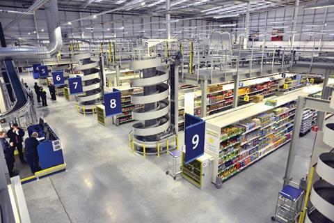 Tesco’s latest warehouse opened in Crawley in January